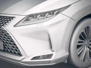 Lexus RX 2020 3D Model