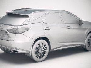 Lexus RX 2020 3D Модель
