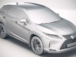 Lexus RX 2020 3D Model