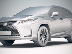 Lexus RX 2020 3D Модель