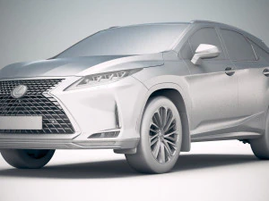 Lexus RX 2020 3D Model