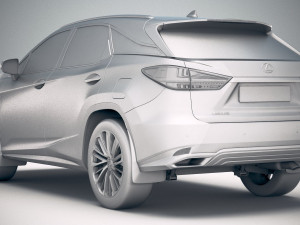 Lexus RX 2020 3D Модель