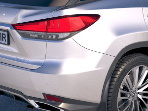 Lexus RX F Sport 2020 3D Model