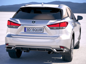 Lexus RX F Sport 2020 3D Model