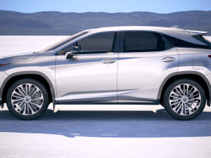 Lexus RX F Sport 2020 3D Model
