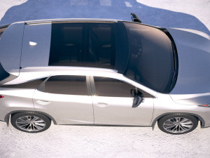 Lexus RX F Sport 2020 3D Model