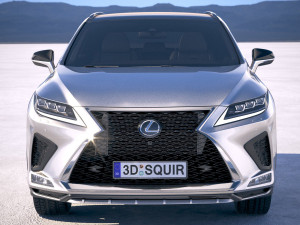 Lexus RX F Sport 2020 3D Model