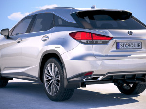 Lexus RX F Sport 2020 3D Model