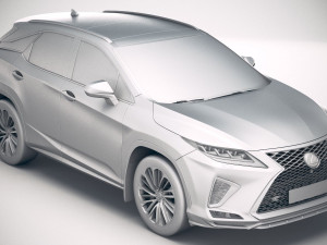 Lexus RX F Sport 2020 3D Model