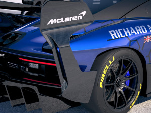 Mclaren Senna GTR 2020 3Dモデル