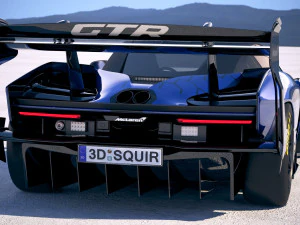 Mclaren Senna GTR 2020 3D Model