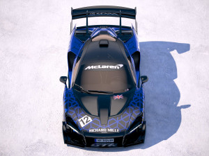 Mclaren Senna GTR 2020 3Dモデル