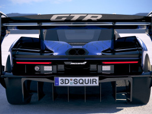 Mclaren Senna GTR 2020 3Dモデル