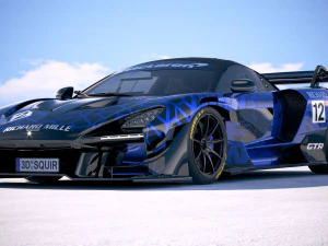 Mclaren Senna GTR 2020 3D Model