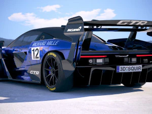 Mclaren Senna GTR 2020 3D Model