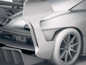 Mclaren Senna GTR 2020 3D Model
