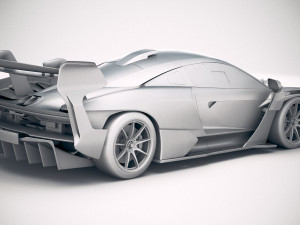 Mclaren Senna GTR 2020 3Dモデル