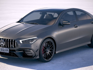Mercedes-Benz CLA45 S AMG 2020 3D Модель