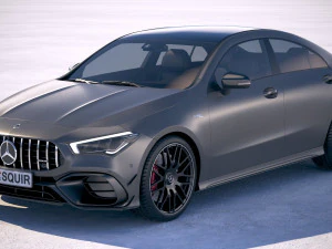 Mercedes-Benz CLA45 S AMG 2020 Modelo 3D