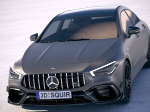 Mercedes-Benz CLA45 S AMG 2020 3Dモデル