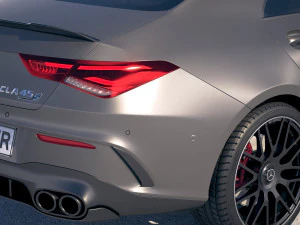 Mercedes-Benz CLA45 S AMG 2020 3D Model