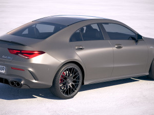 Mercedes-Benz CLA45 S AMG 2020 3Dモデル