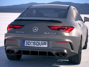 Mercedes-Benz CLA45 S AMG 2020 3Dモデル