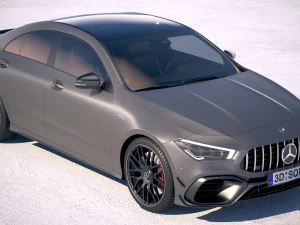 Mercedes-Benz CLA45 S AMG 2020 3D Model
