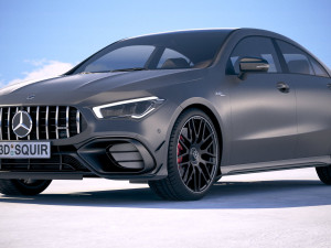 Mercedes-Benz CLA45 S AMG 2020 3Dモデル