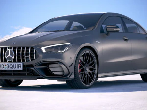 Mercedes-Benz CLA45 S AMG 2020 3D Model