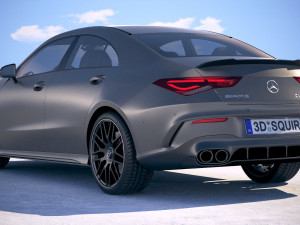 Mercedes-Benz CLA45 S AMG 2020 3Dモデル