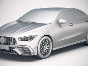 Mercedes-Benz CLA45 S AMG 2020 3Dモデル