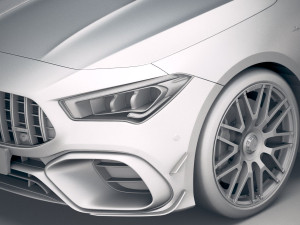 Mercedes-Benz CLA45 S AMG 2020 3Dモデル