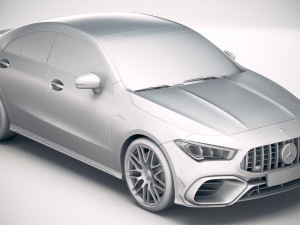 Mercedes-Benz CLA45 S AMG 2020 3Dモデル