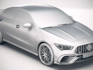Mercedes-Benz CLA45 S AMG 2020 3D Model