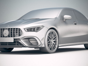 Mercedes-Benz CLA45 S AMG 2020 3Dモデル