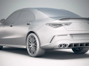 Mercedes-Benz CLA45 S AMG 2020 3D Model