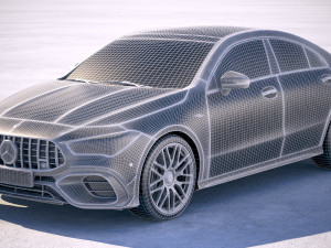 Mercedes-Benz CLA45 S AMG 2020 3Dモデル