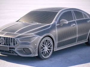 Mercedes-Benz CLA45 S AMG 2020 3D Model