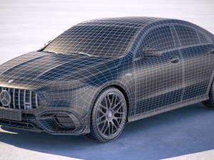Mercedes-Benz CLA45 S AMG 2020 3Dモデル