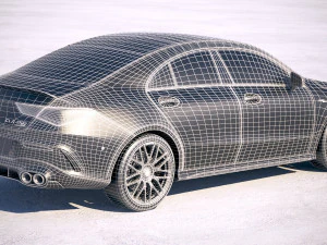 Mercedes-Benz CLA45 S AMG 2020 3D Model