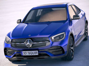 Mercedes-Benz GLC Coupe 2020 3D Модель