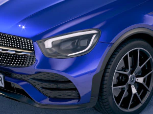 Mercedes-Benz GLC Coupe 2020 3D Модель