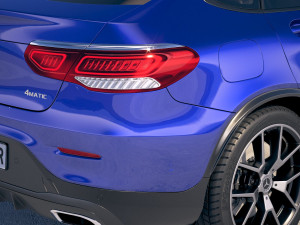 Mercedes-Benz GLC Coupe 2020 Modelo 3D