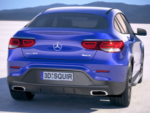 Mercedes-Benz GLC Coupe 2020 Modelo 3D