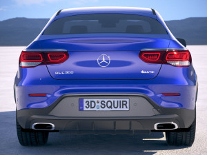 Mercedes-Benz GLC Coupe 2020 Modelo 3D