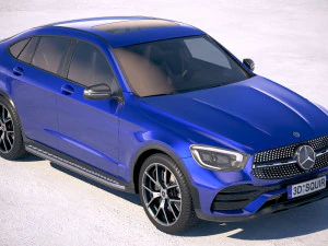Mercedes-Benz GLC Coupe 2020 3D Модель