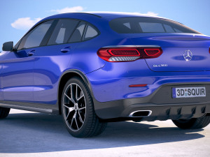 Mercedes-Benz GLC Coupe 2020 Modelo 3D