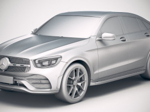 Mercedes-Benz GLC Coupe 2020 Modelo 3D
