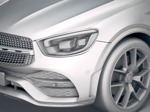 Mercedes-Benz GLC Coupe 2020 Modelo 3D